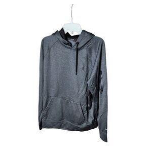 Spyder Active Men's Lightweight Grey Hooded Pullover Large